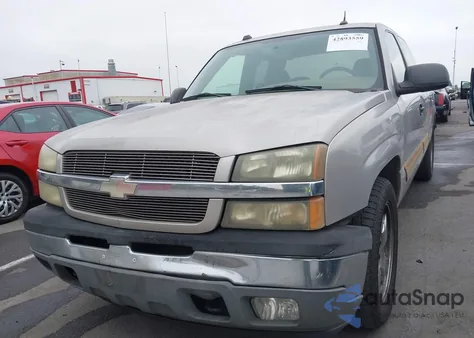 2005 Chevrolet Silverado C1500 из США, поврежденный, VIN 2GCEC19T551246117